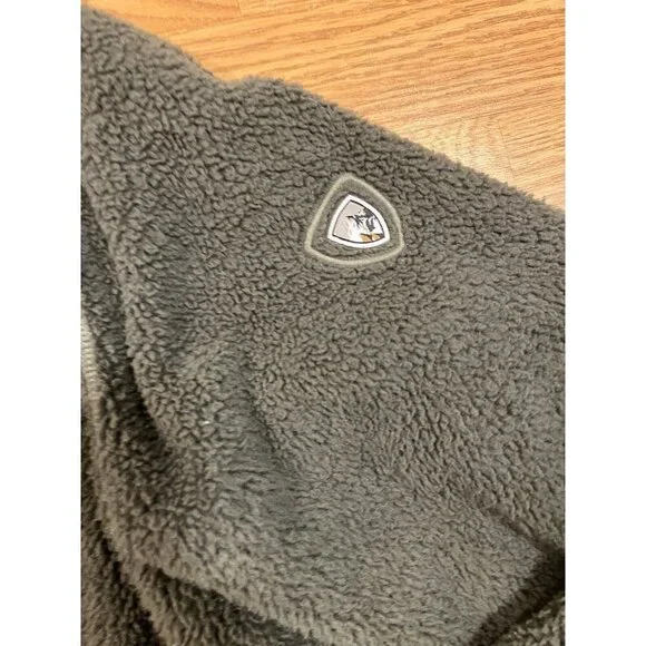 Kuhl Outdoor Pullover Snap T Fleece Jacket Womens Size XL Green Color - Picture 3 of 6